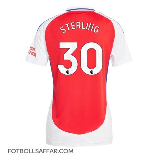 Arsenal Raheem Sterling #30 Hemmatröja Dam 2024-25 Kortärmad